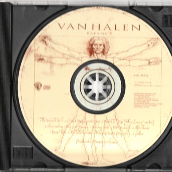 VAN HALEN - BALANCE - 1995 AUDIO COMPACT DISC - Picture 3 of 4